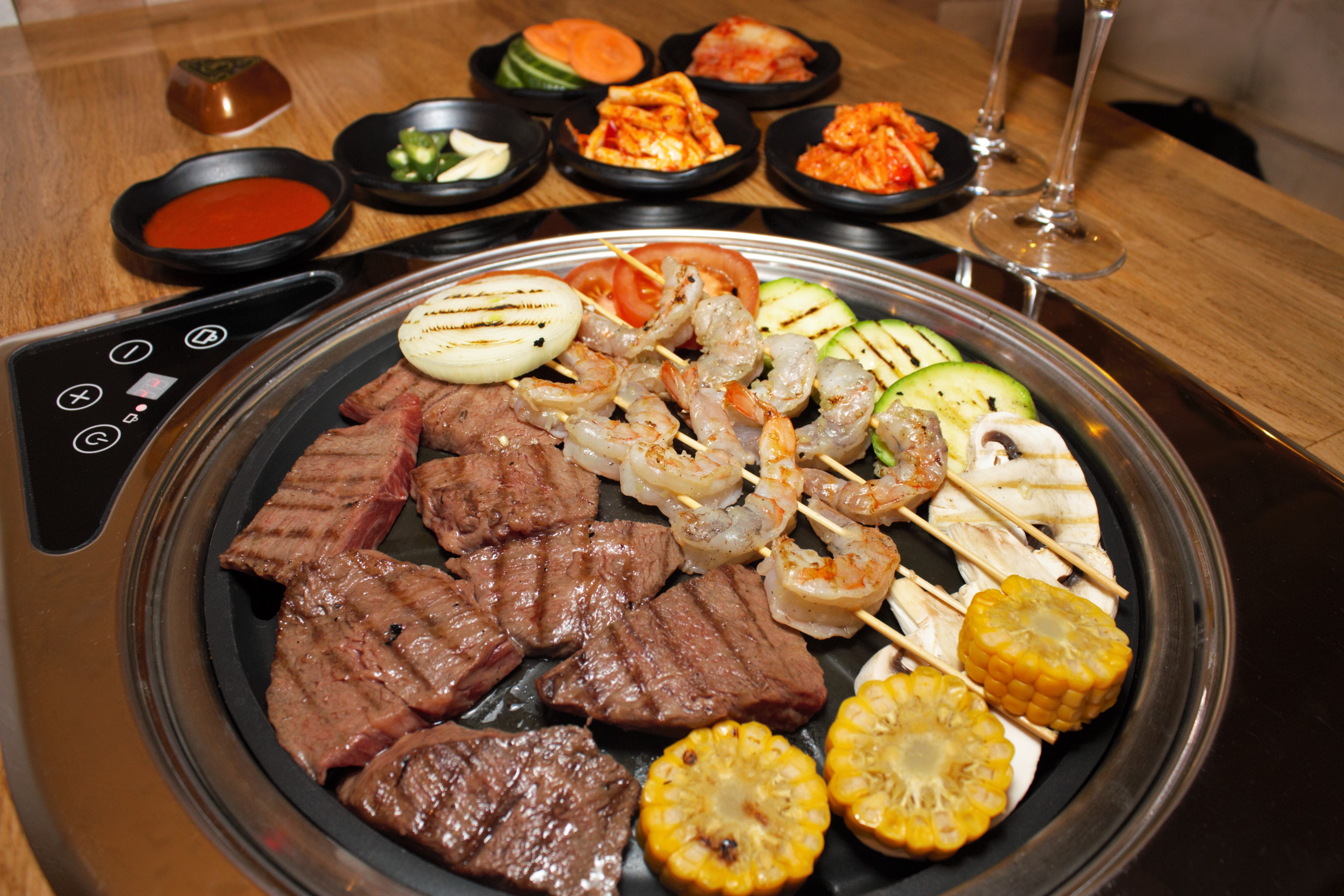 Корейский гриль Eastoria — жарка на столе